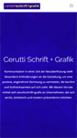 Mobile Screenshot of ceruttigrafik.ch